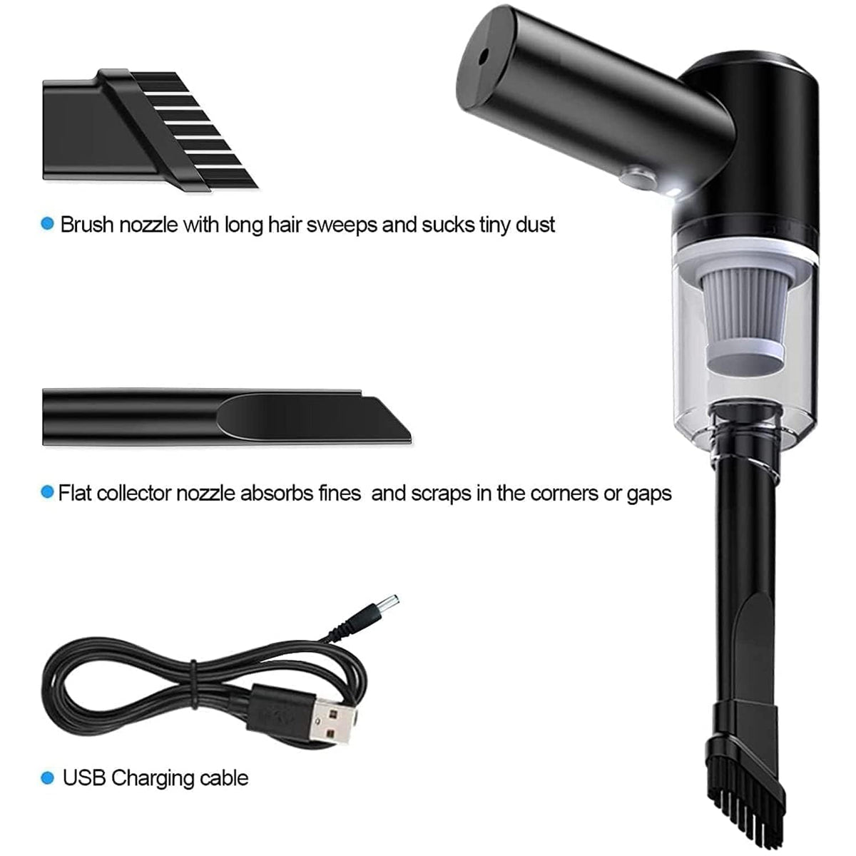 🚗 3-IN-1 CAR & HOME CLEANER  Vacuum • Blow • Clean